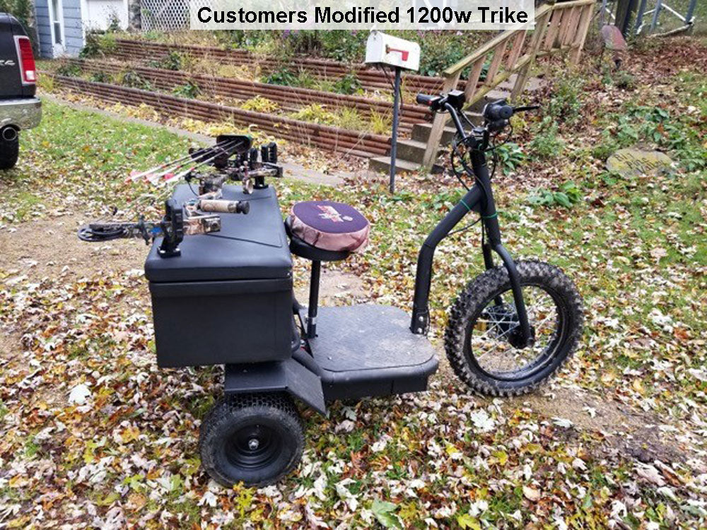 Electric Trike 48v 1200w - GreatEagleInc