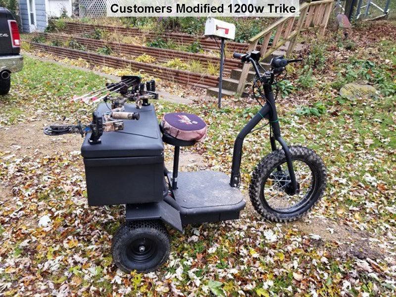 Electric Trike 48v 1200w