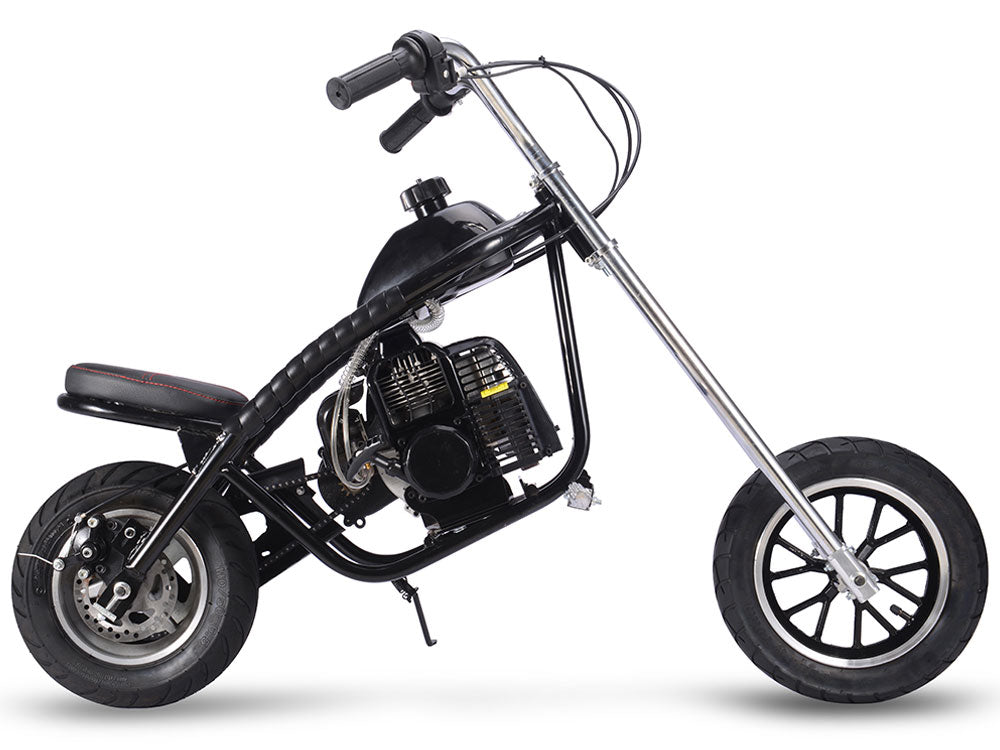 Gas Mini Chopper 49cc Black
