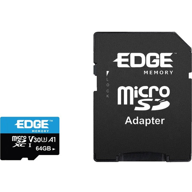 EDGE 64 GB UHS-I (U3) microSDXC - Computers & Electronics