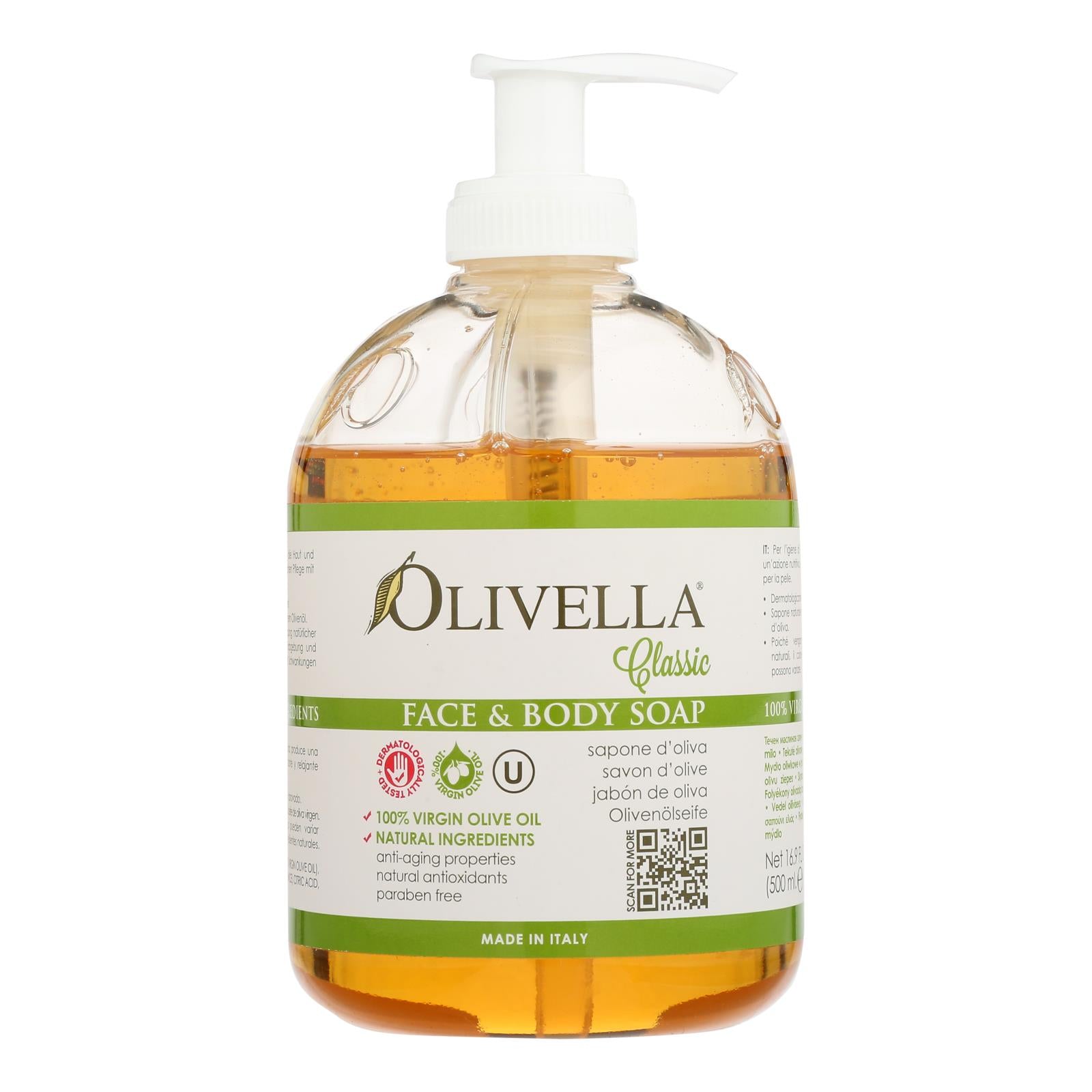 Olivella Face And Body Soap - 16.9 Fl Oz - GreatEagleInc