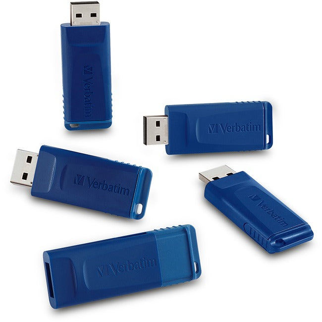 Verbatim 8GB USB Flash Drive - 5pk - Blue - Computers & Electronics