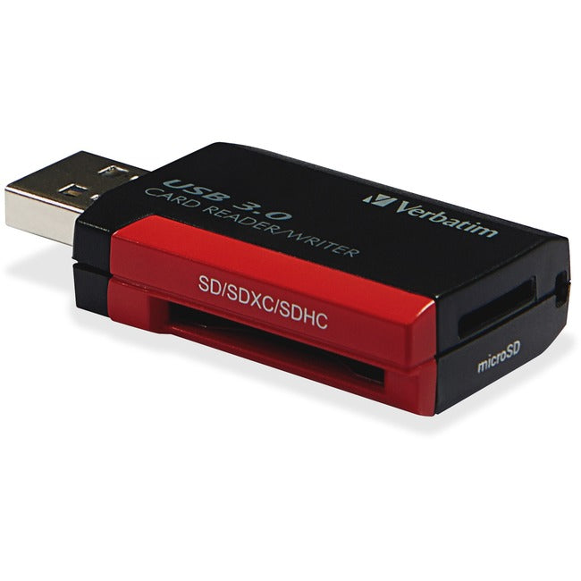 Verbatim Pocket Card Reader, USB 3.0 - Black - Computers & Electronics