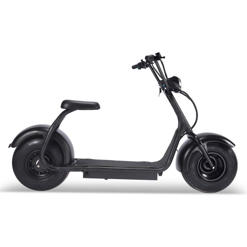 Fat Tire 60v 18ah 2000w Lithium Electric Scooter Black - Apparel & Accessories