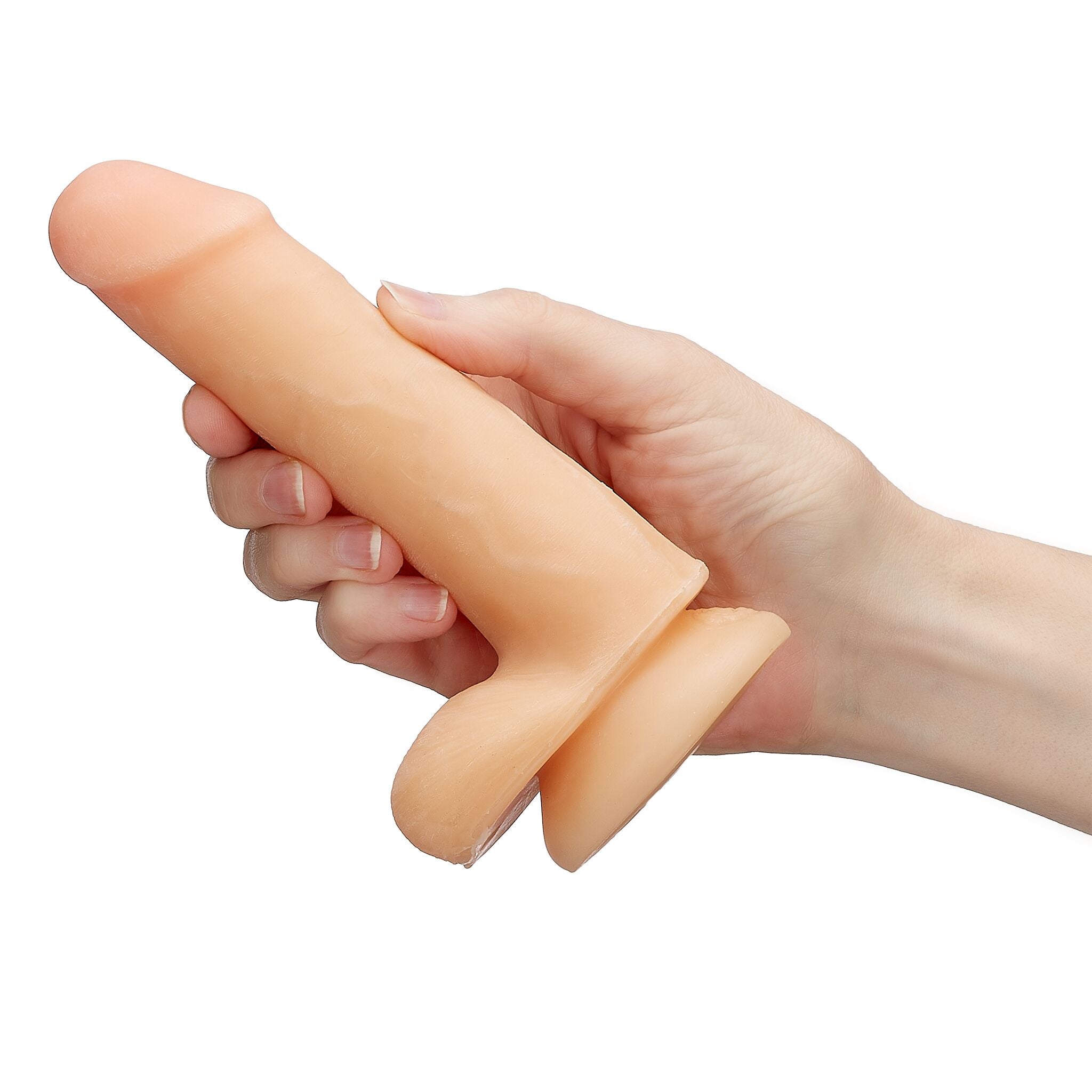 Cloud 9 Dual Density Dildo Touch 6in W/ Balls Flesh - GreatEagleInc
