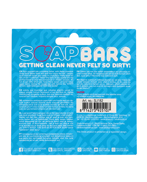 Shots Soap Bar After Sex Soap - Blue - GreatEagleInc