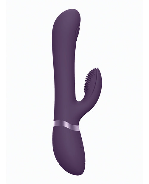 Shots Vive Etsu Pulse G-spot Rabbit W/interchangeable Clitoral Attachments - Purple