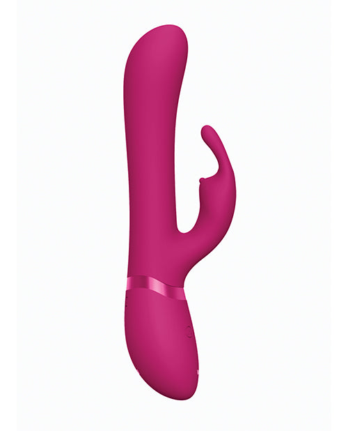 Shots Vive Chou G-spot Rabbit W/interchangeable Clitoral Attachments - Pink - GreatEagleInc