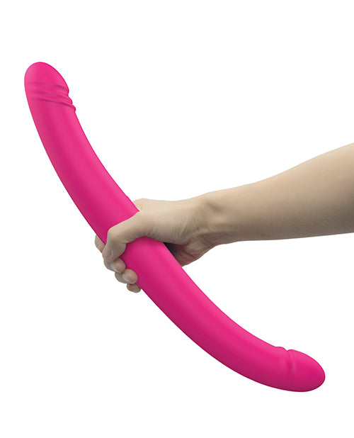 Dorcel Orgasmic Double Do 16.5" Thrusting Dong - Pink - GreatEagleInc