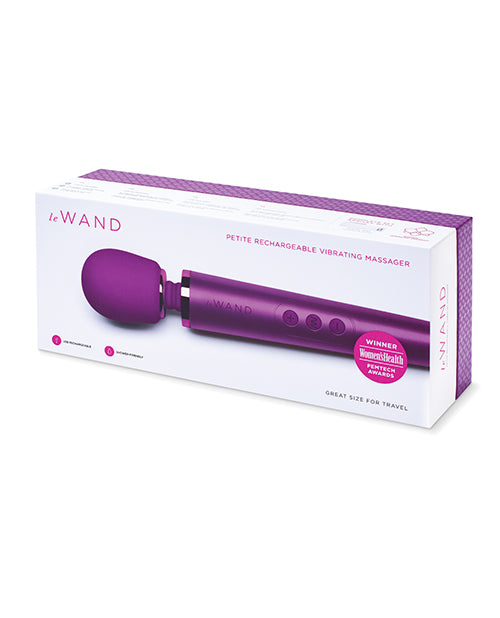 Le Wand Petite Rechargeable Massager - Blue Cherry