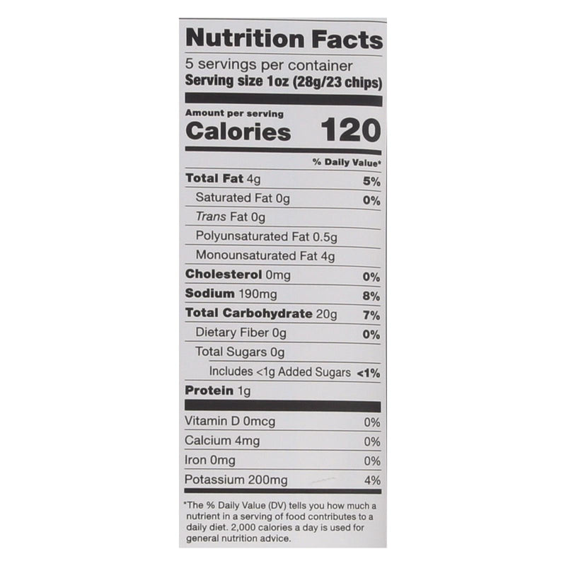 Popchips Potato Chip - Sea Salt - Case Of 12 - 5 Oz - GreatEagleInc