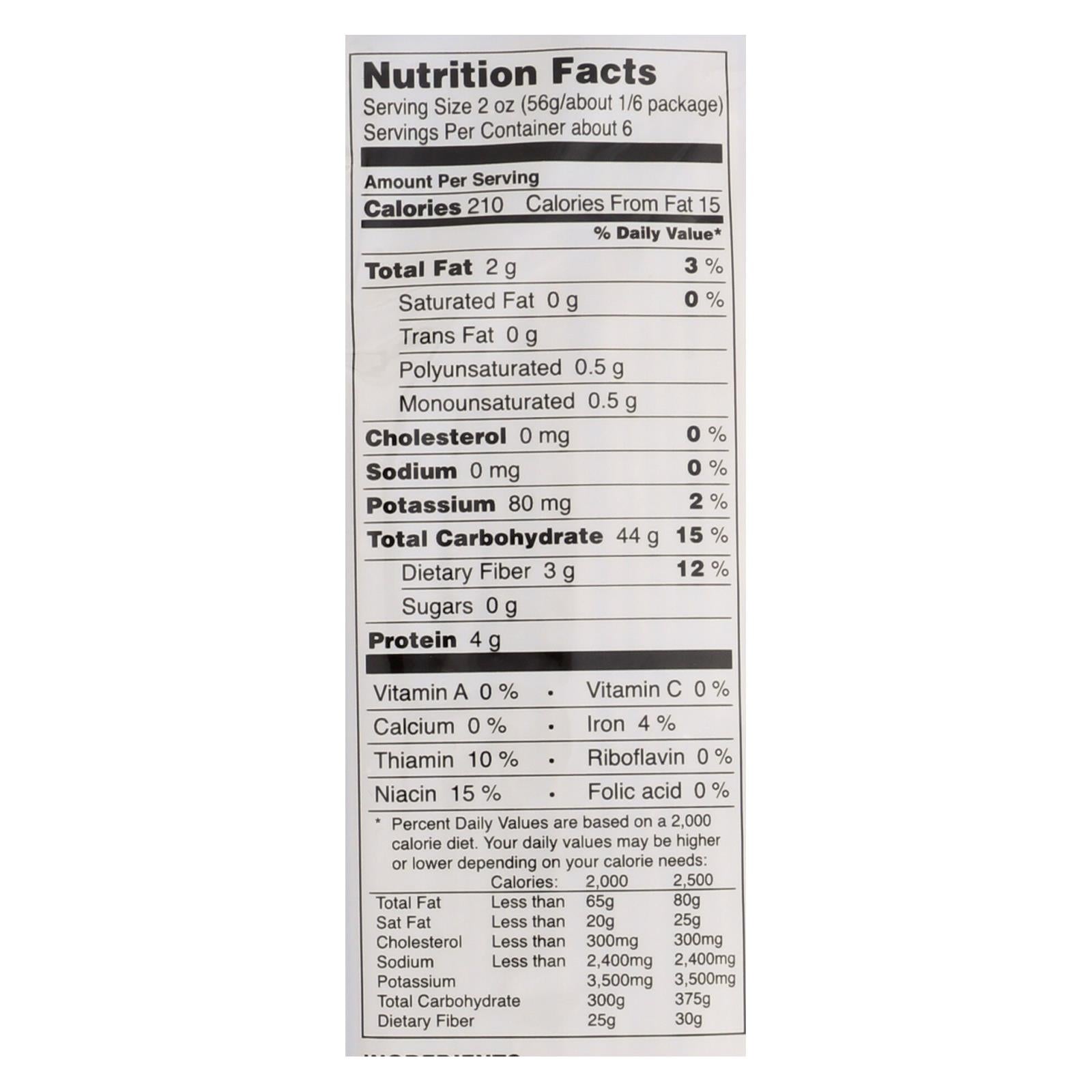 Tinkyada Organic Brown Rice Spaghetti - Case Of 12 - 12 Oz - GreatEagleInc