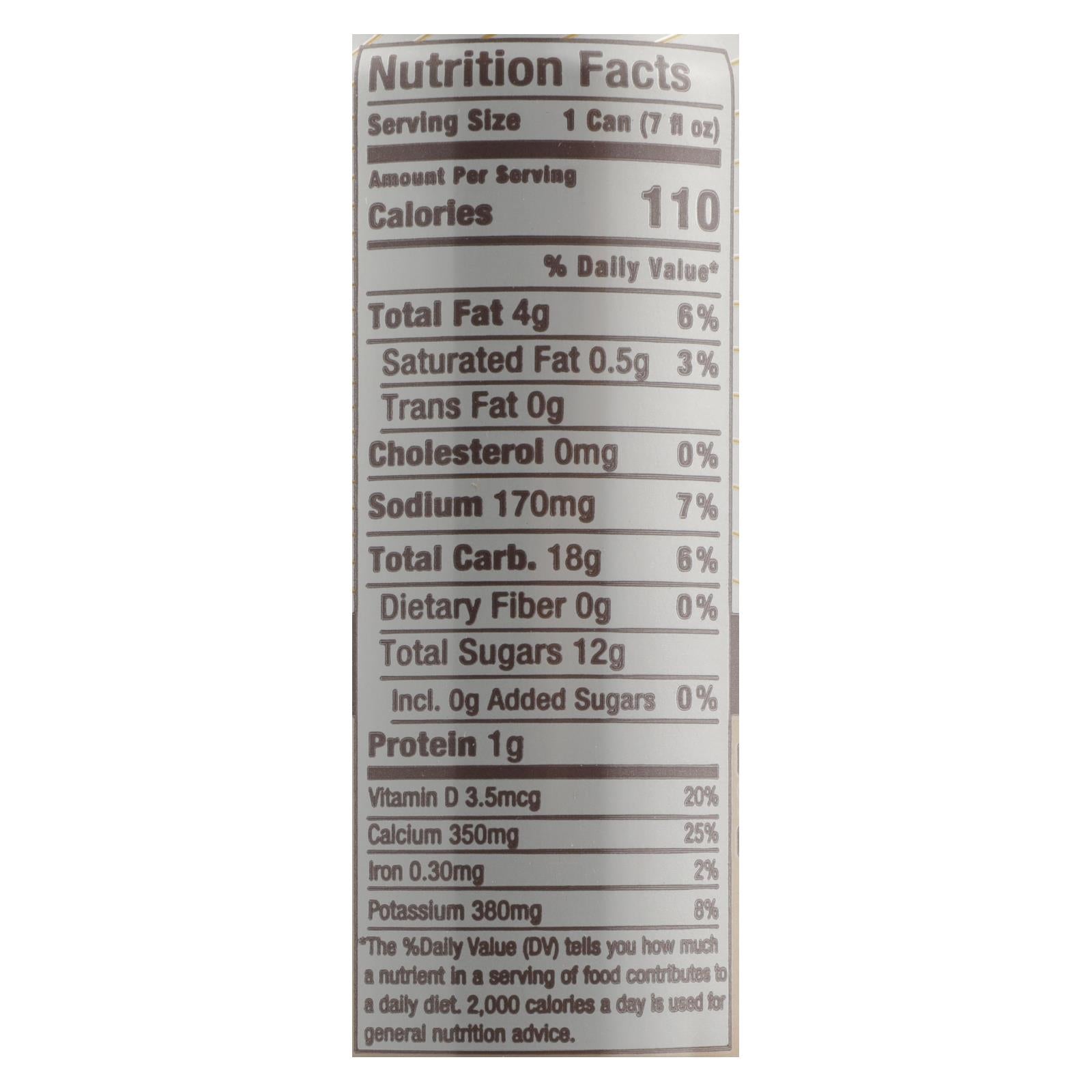 Rise Brewing Co. Nitro Cold Brew Coffee, Oat Milk Latte - Case Of 12 - 7 Fz - GreatEagleInc