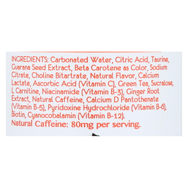 Aspire Healthy Energy - Sparkling Mango Lemonade - Case Of 12 - 12 Oz - GreatEagleInc