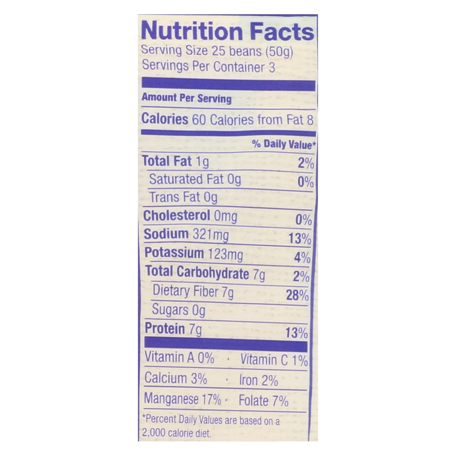 Brami Lupini Snack - Sea Salt - Case Of 8 - 5.3 Oz. - GreatEagleInc