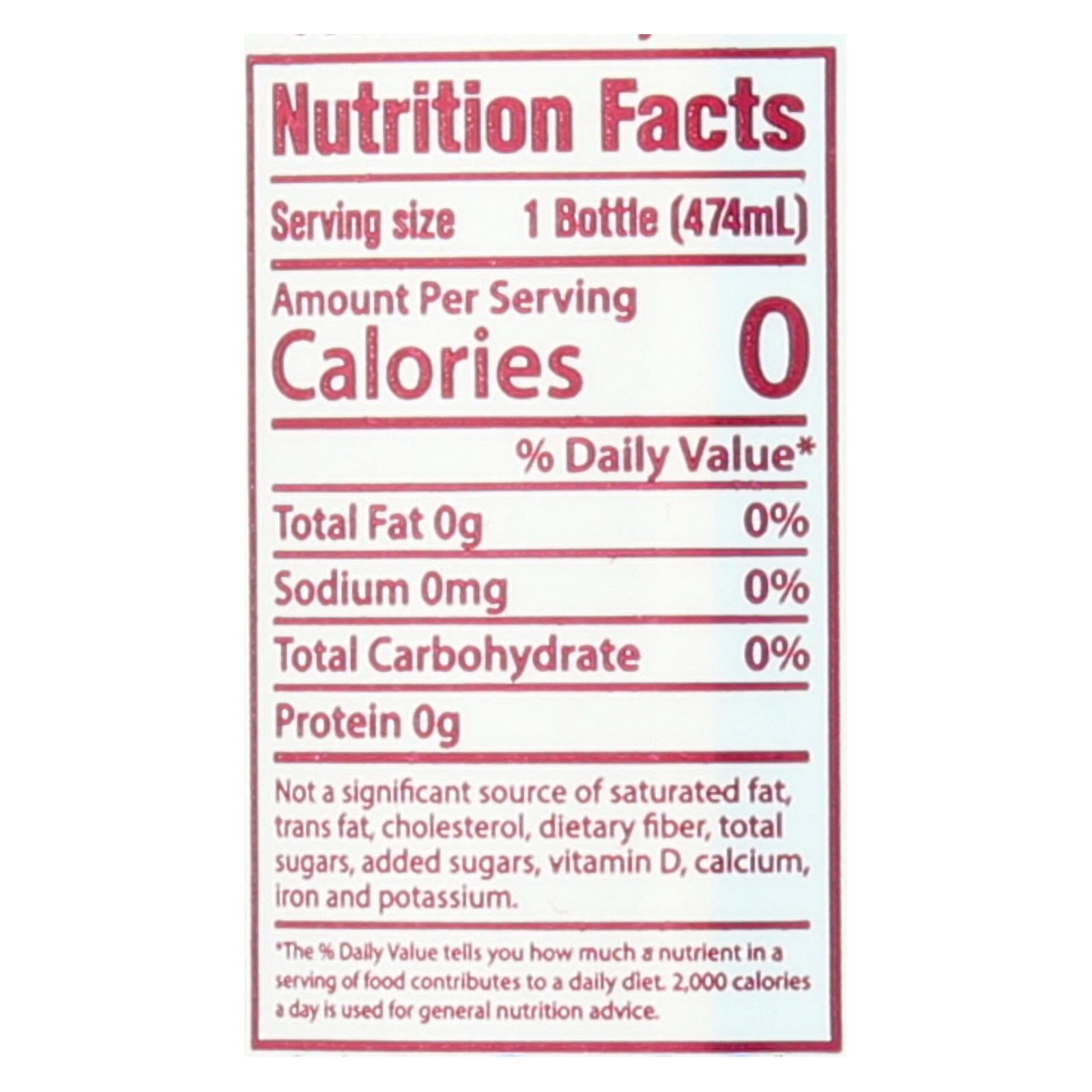Hint Raspberry Water - Raspberry - Case Of 12 - 16 Fl Oz. - GreatEagleInc