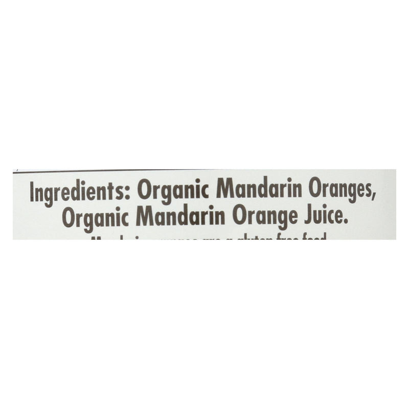 Native Forest Organic Mandarin - Oranges - Case Of 6 - 10.75 Oz. - GreatEagleInc