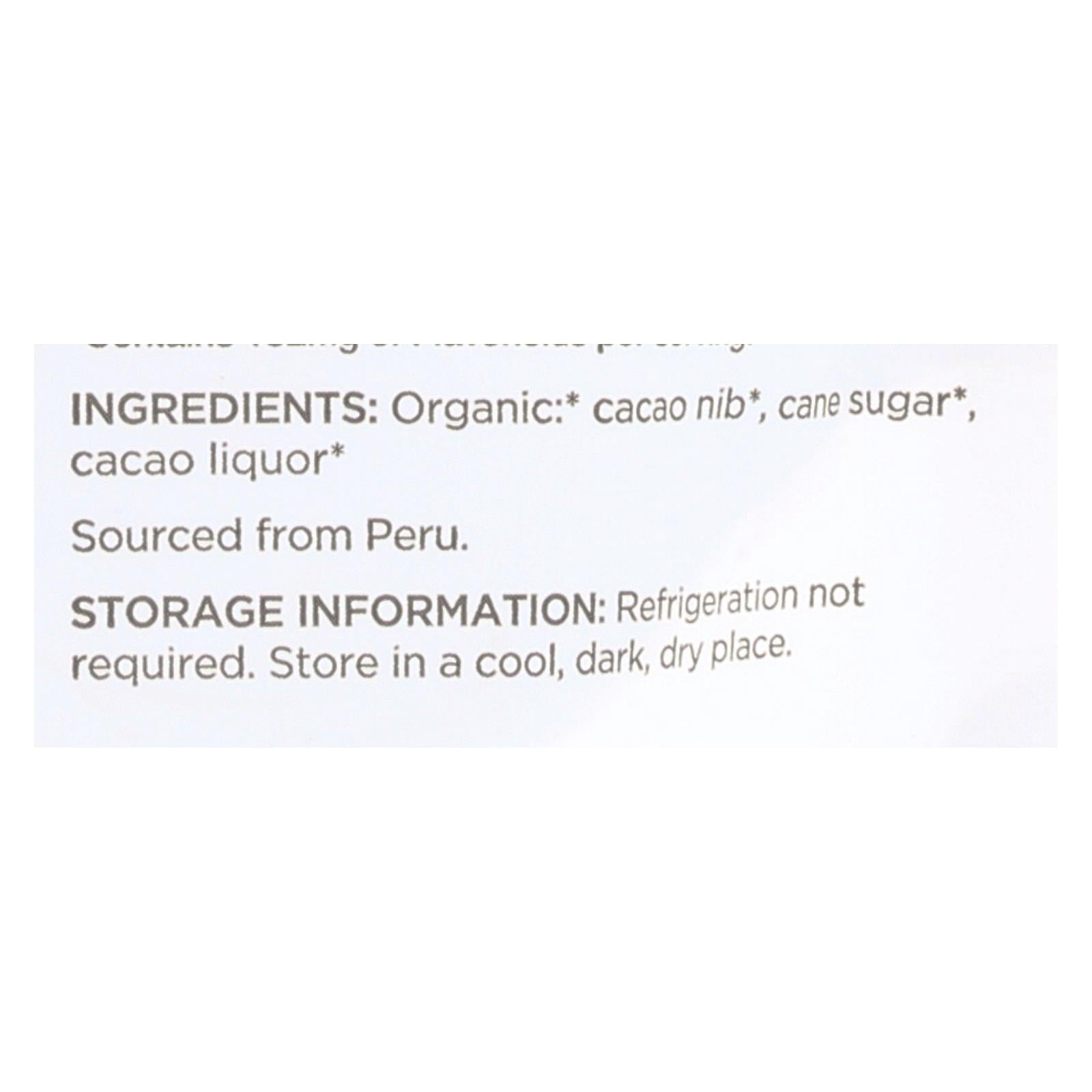 Navitas Naturals - Cacao Nibs Organic Sweetened - 8 Oz - GreatEagleInc