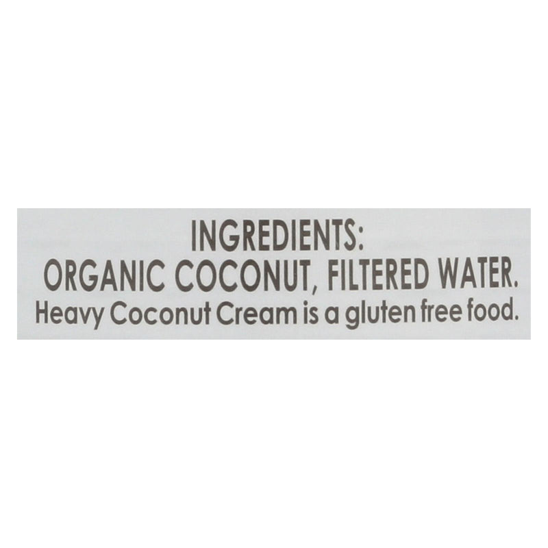 Let's Do Organic Coconut Cream - Organic - Heavy - Case Of 12 - 13.5 Fl Oz - GreatEagleInc
