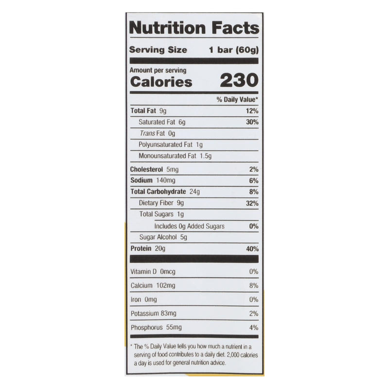 One Cinnamon Roll Protein Bar  - Case Of 12 - 60 Grm - GreatEagleInc