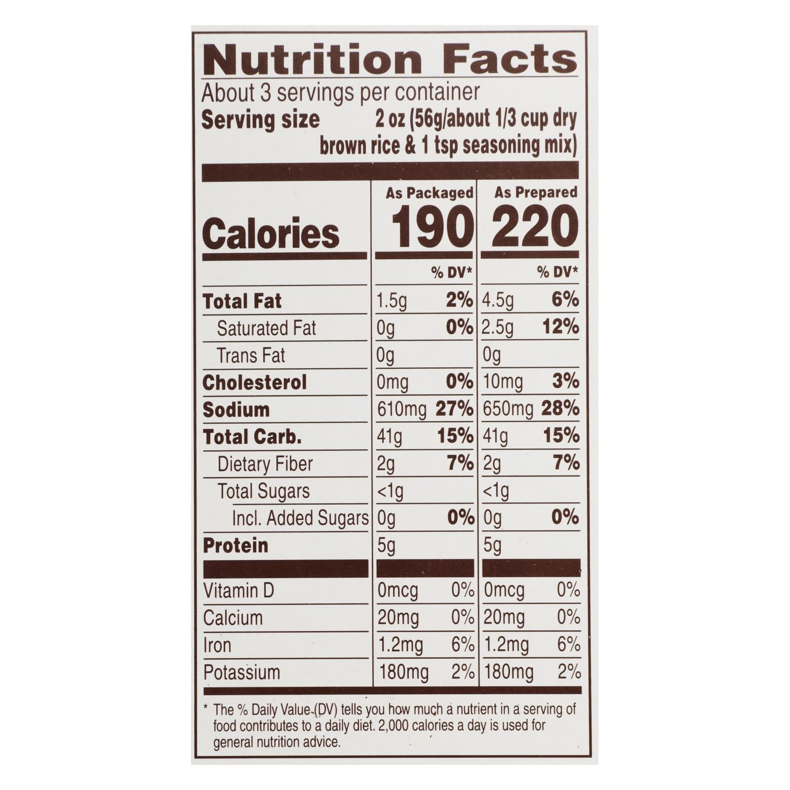 Near East Pilaf Brown Rice - Brown - Case Of 12 - 6.17 Oz. - GreatEagleInc