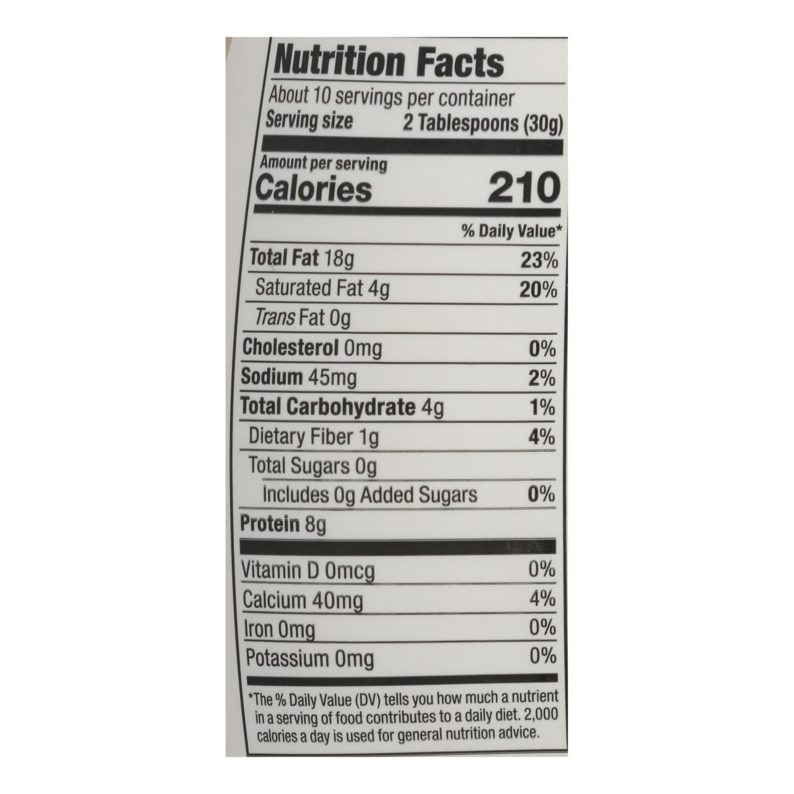 Mighty Sesame Company - Tahini Organic Fine Sesame - Case Of 8 - 10.9 Oz - Home & Garden