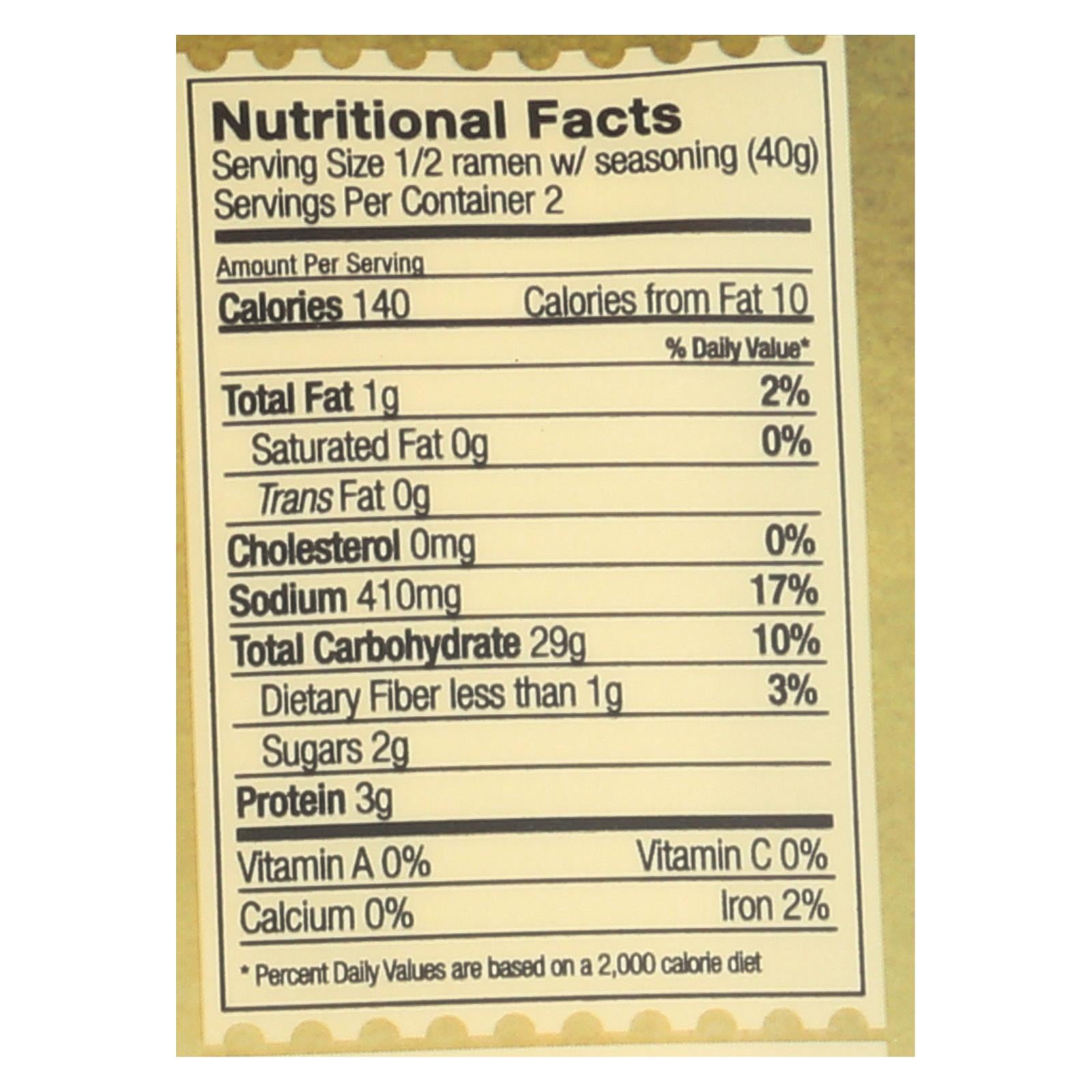 Lotus Foods Ramen - Organic - Jade Pearl Rice - With Miso Soup - 2.8 Oz - Case Of 10 - GreatEagleInc