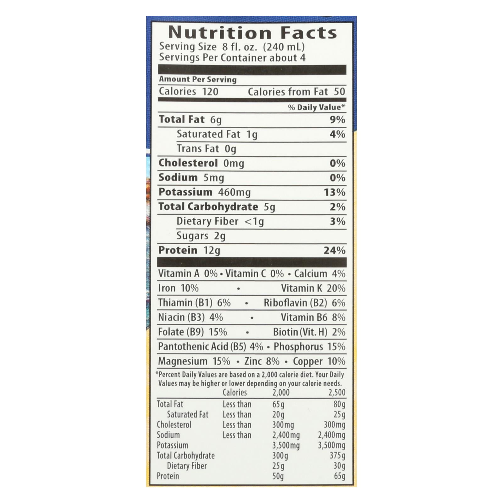 Eden Foods Organic Unsweetened Soymilk - Case Of 12 - 32 Fl Oz. - GreatEagleInc