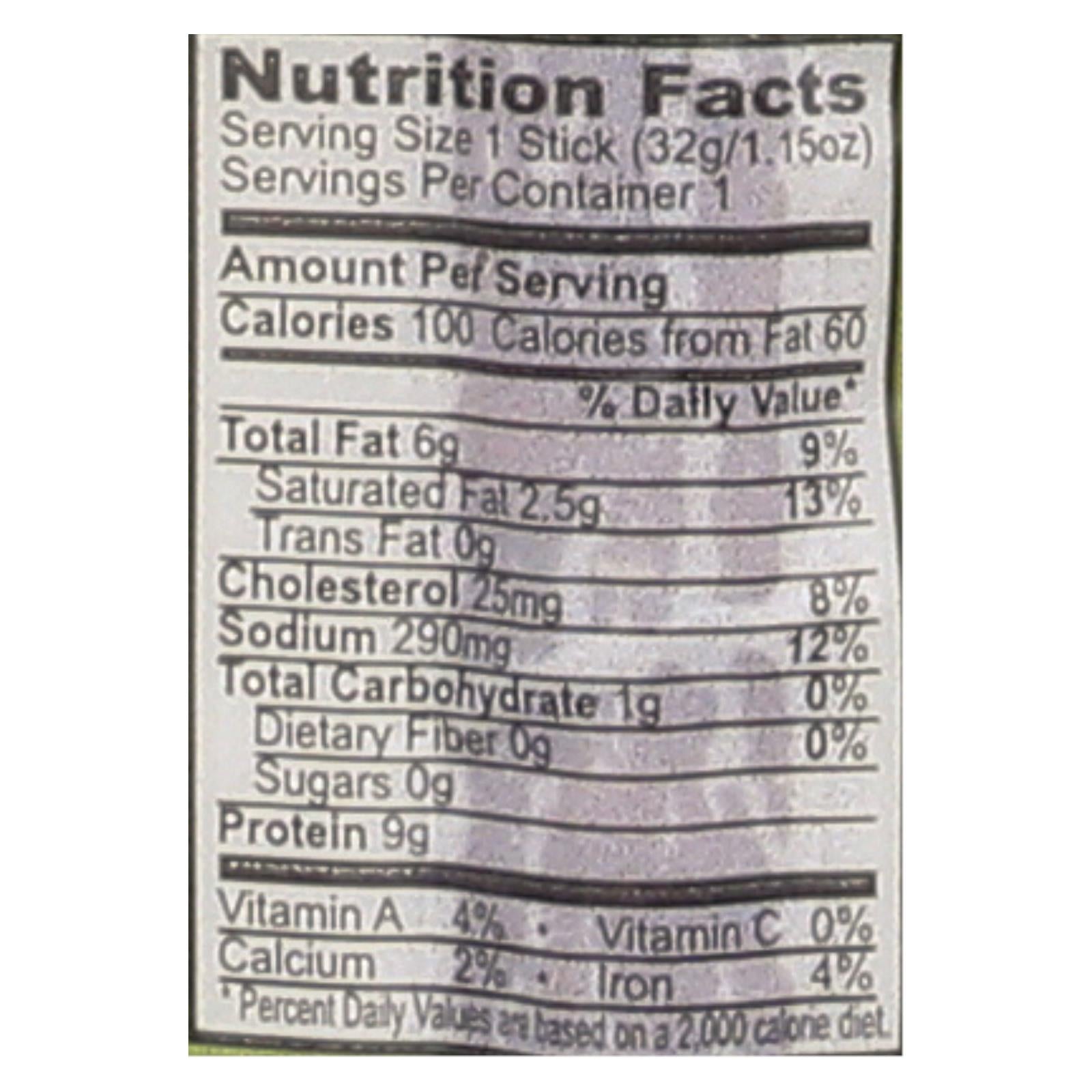 Chomps Beef Sticks - Hoppin Jalapeno - Case Of 24 - 1.15 Oz - GreatEagleInc