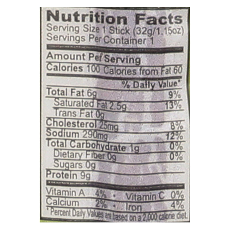 Chomps Beef Sticks - Hoppin Jalapeno - Case Of 24 - 1.15 Oz - GreatEagleInc