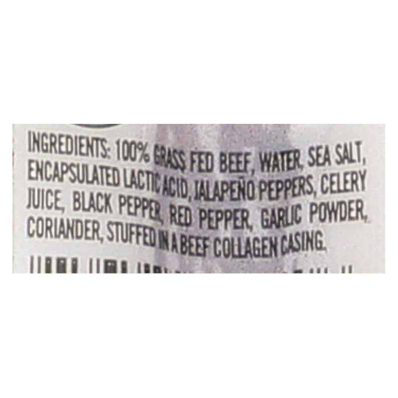 Chomps Beef Sticks - Hoppin Jalapeno - Case Of 24 - 1.15 Oz - GreatEagleInc