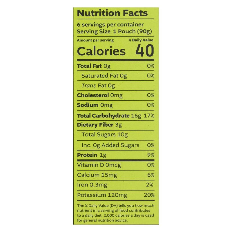 White Leaf Provisions - Baby Food Pear Ban Kiwi - Case Of 6 - 3.2 Oz - GreatEagleInc