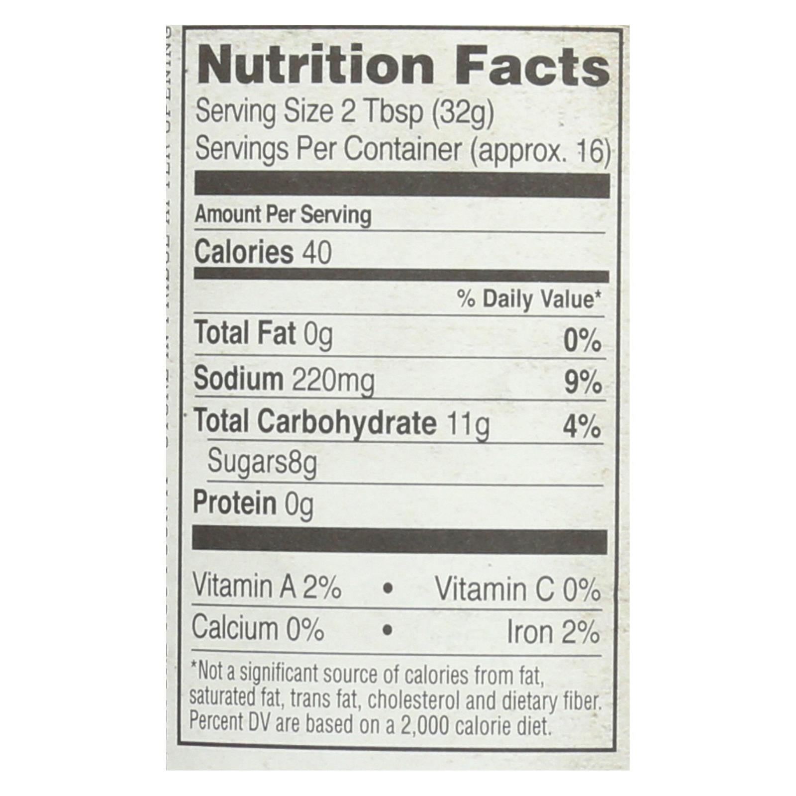 Stubb's Bbq Sauce - Sweet Heat - Case Of 6 - 18 Oz. - GreatEagleInc