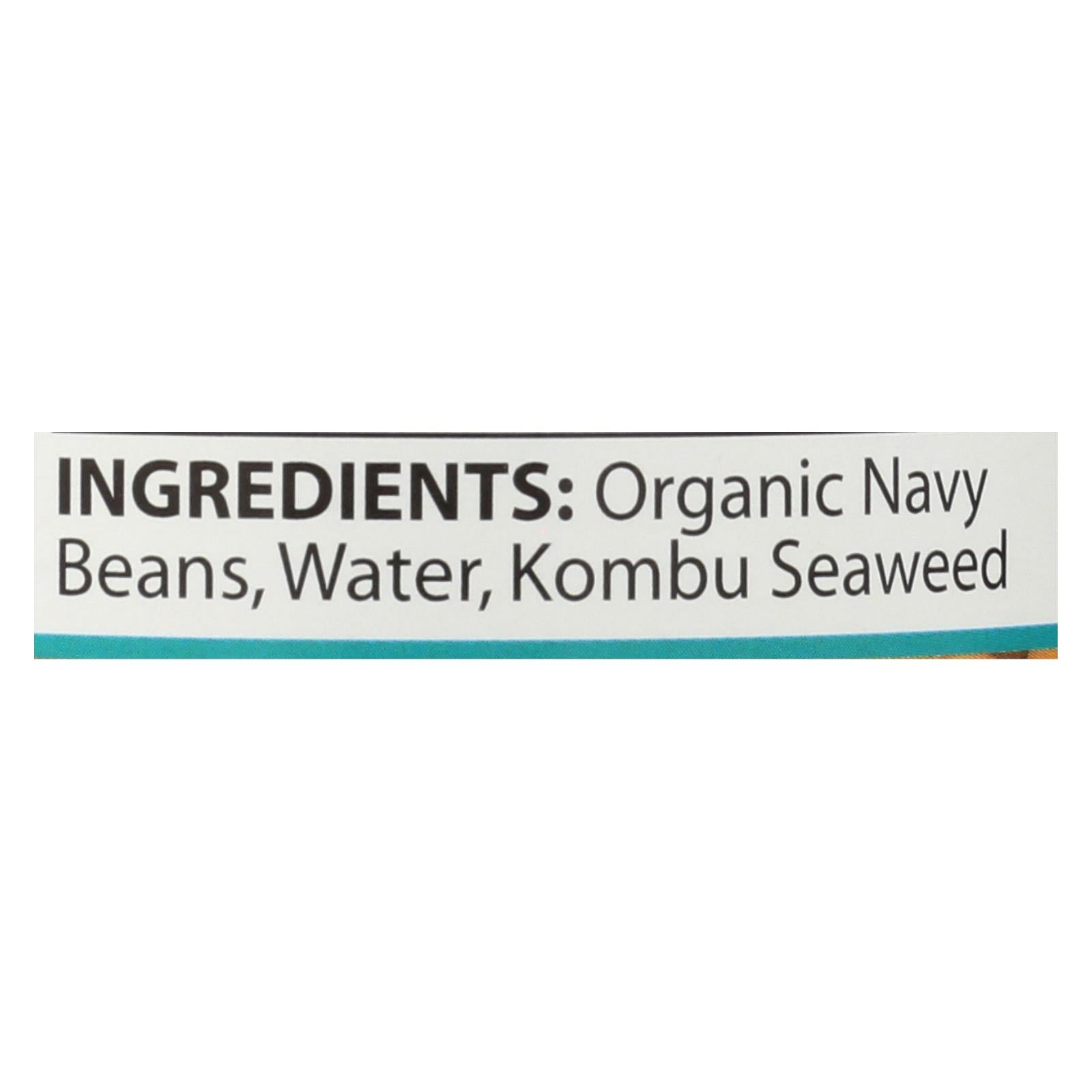 Eden Foods Navy Beans - Organic - Case Of 12 - 15 Oz. - Eco-Friendly Home & Grocery