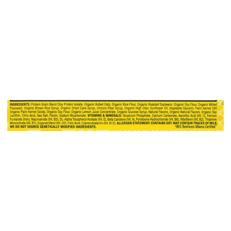Clif Bar Luna Bar - Organic Lemon Zest - Case Of 15 - 1.69 Oz - Eco-Friendly Home & Grocery