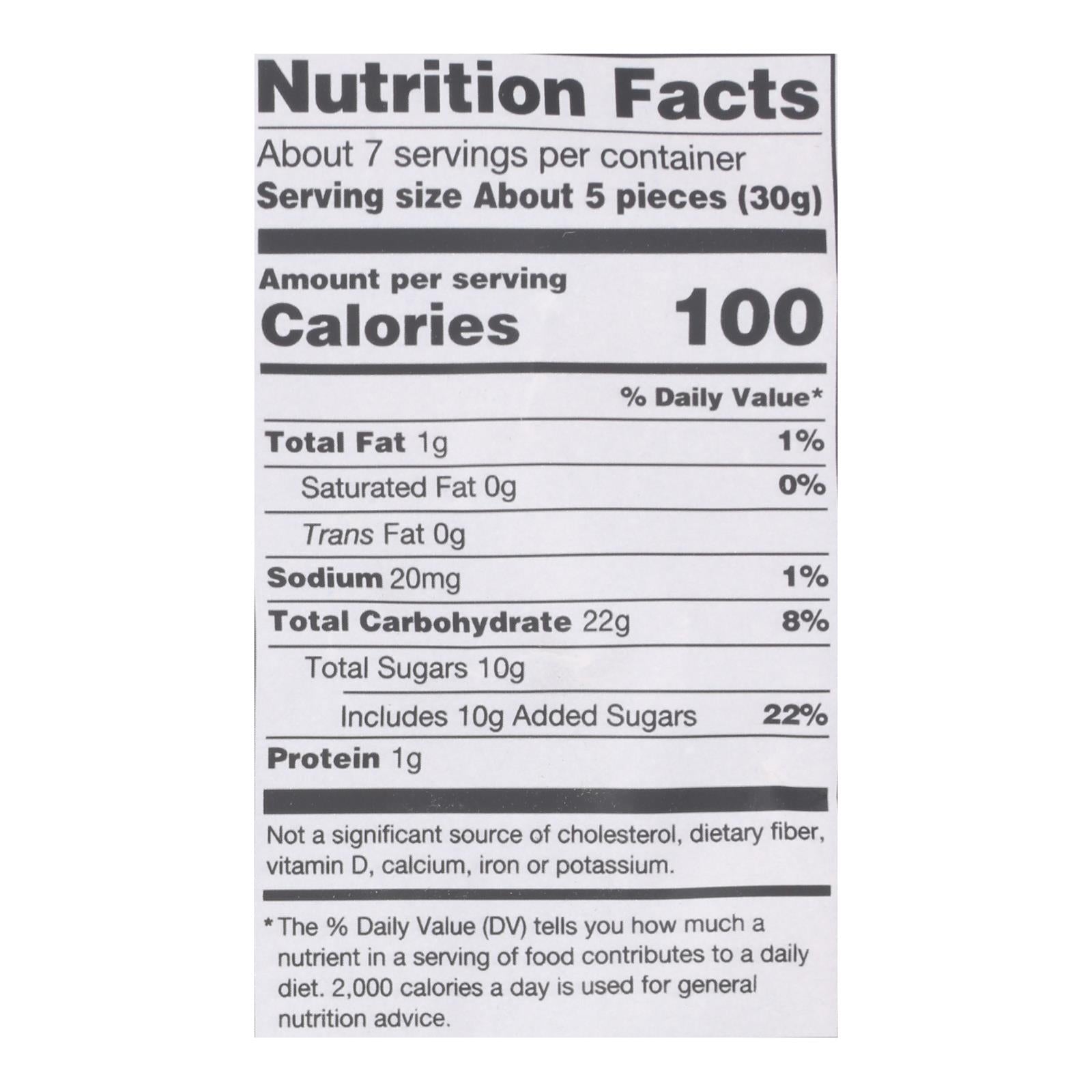 Darrell Soft Eating Liquorice - Original - Case Of 8 - 7 Oz. - GreatEagleInc