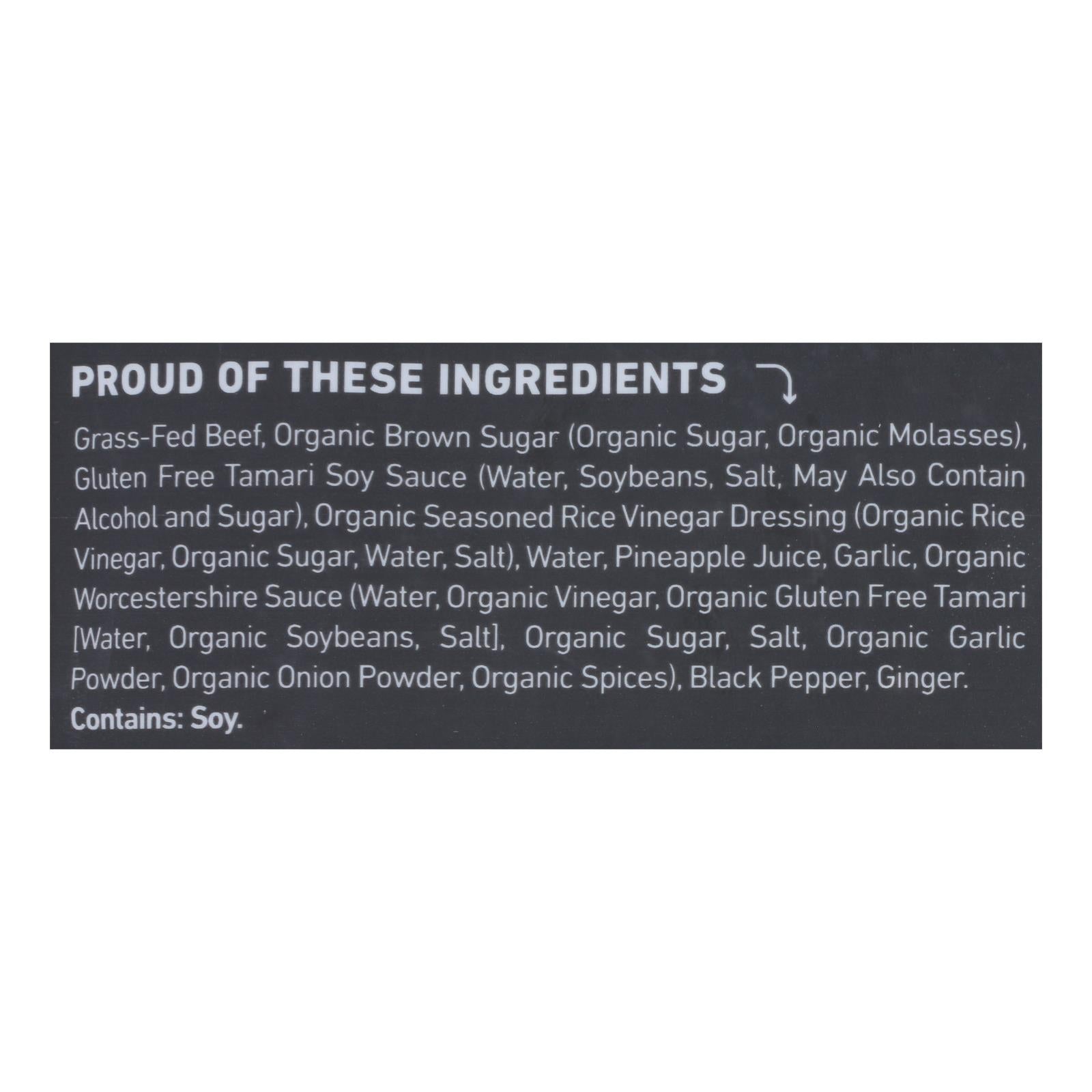 Country Archer - Jerky Beef Teriyaki - Case Of 12-2.5 Oz - GreatEagleInc