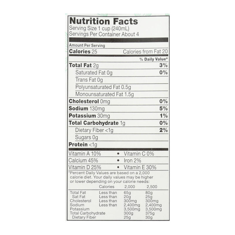 So Delicious Dairy Free Almond Milk Beverage -unsweetened - Case Of 6 - 32 Fl Oz - GreatEagleInc