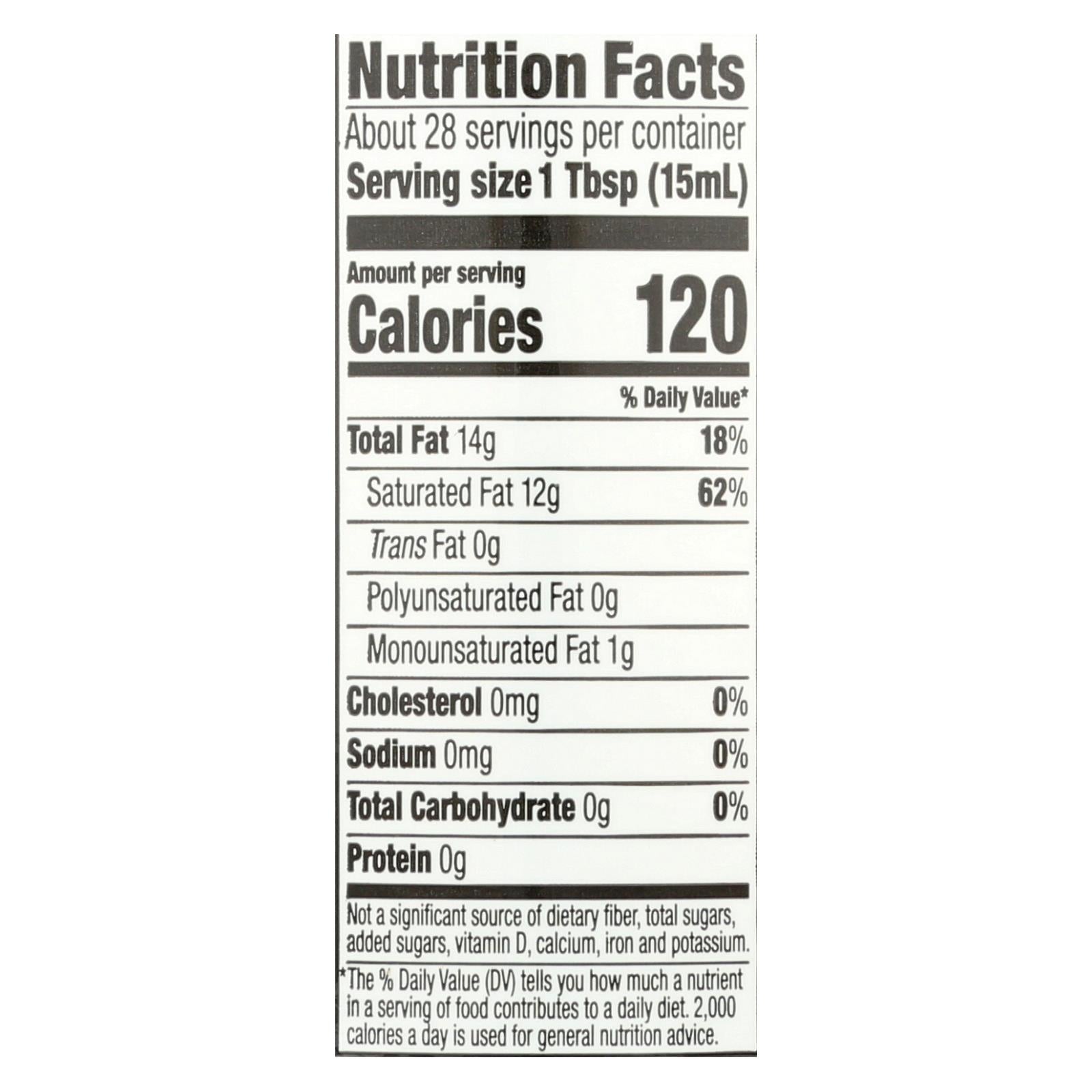 Spectrum Naturals Organic Unrefined Coconut Oil - Case Of 12 - 14 Fl Oz. - GreatEagleInc