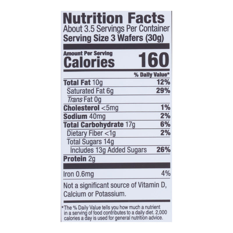 Little Secrets - Crispy Wafrs Milk Chocolate Sea Salt - Case Of 6-3.5 Oz - GreatEagleInc