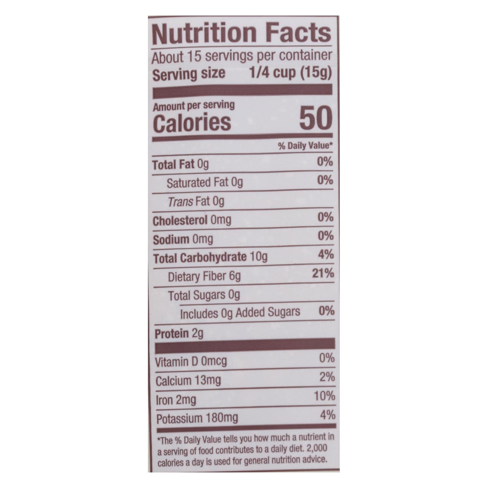 Bob's Red Mill - Wheat Bran - Case Of 4-8 Oz - GreatEagleInc