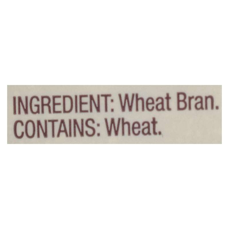 Bob's Red Mill - Wheat Bran - Case Of 4-8 Oz - GreatEagleInc
