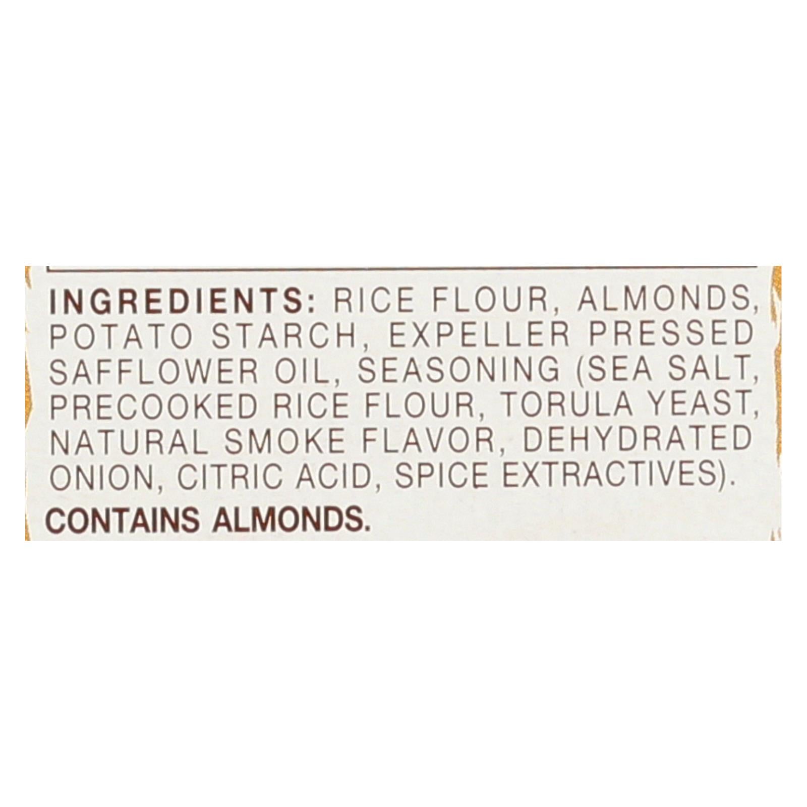 Blue Diamond - Nut Thins - Smokehouse - Case Of 12 - 4.25 Oz. - GreatEagleInc