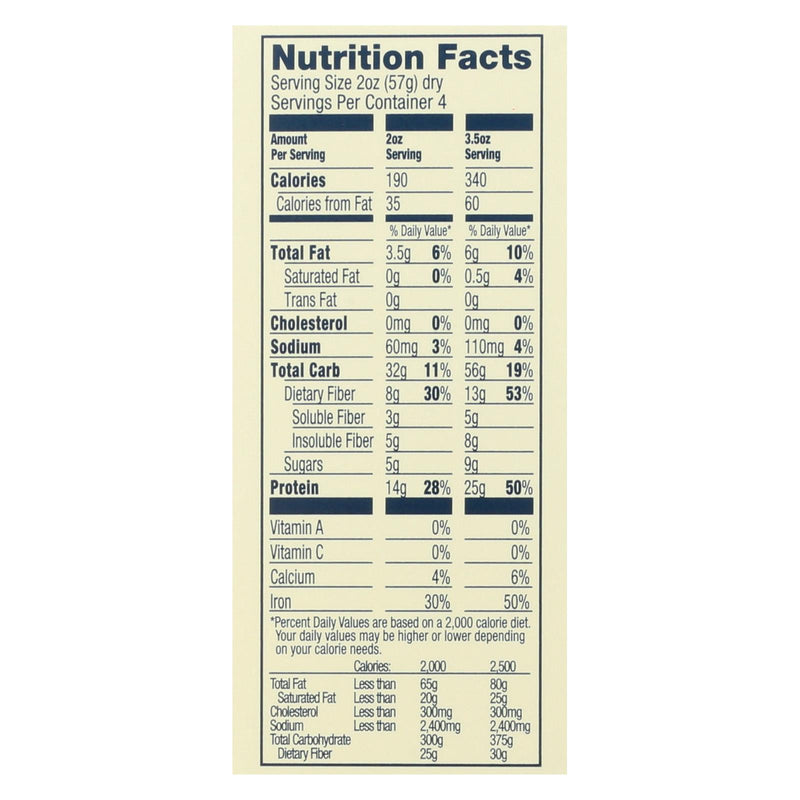 Banza Rigatoni Chickpea Pasta  - Case Of 6 - 8 Oz - GreatEagleInc