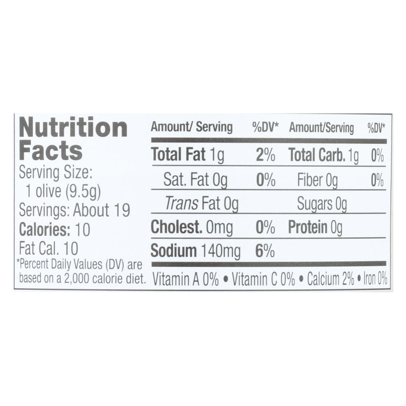 Jeff's Natural Jeff's Natural Garlic Stuffed Olives - Garlic Stuffed Olives - Case Of 6 - 7.5 Oz. - GreatEagleInc