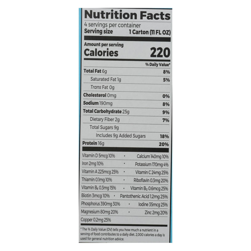 Orgain Organic Vegan Nutrition Shakes - Smooth Chocolate - Case Of 3 - 4/11 Fz - Home & Garden