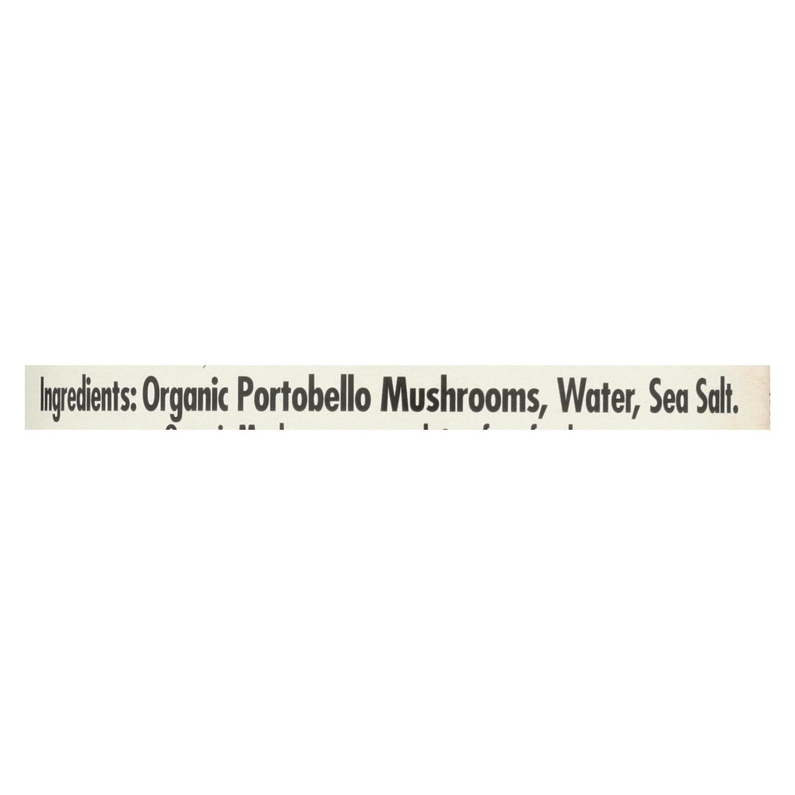 Native Forest Organic Sliced Portobello - Mushrooms - Case Of 12 - 4 Oz. - GreatEagleInc