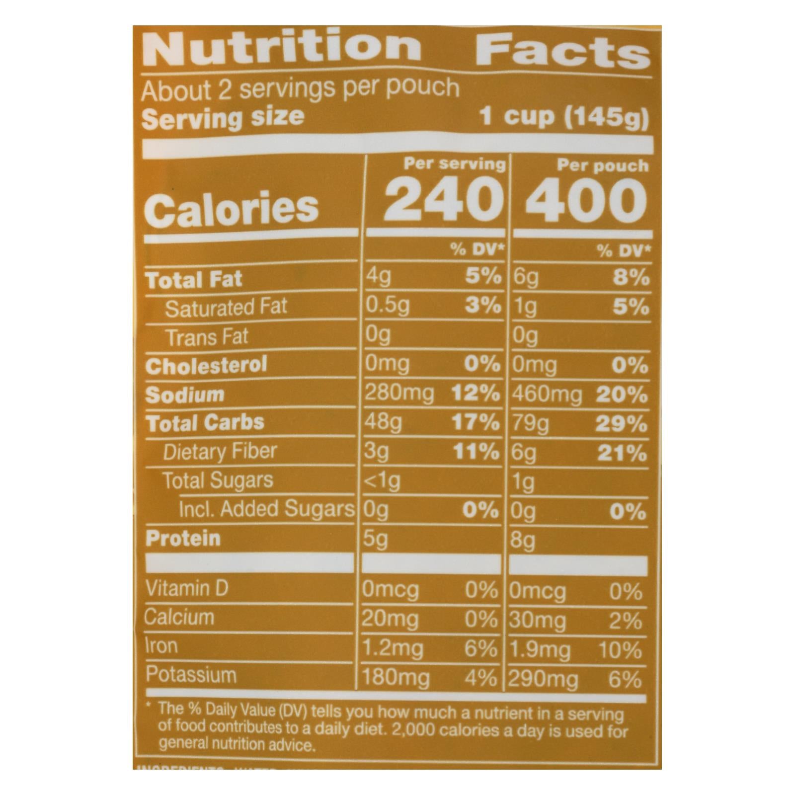 Seeds Of Change Organic Quinoa Brown And Red Rice With Flaxseed - Case Of 12 - 8.5 Oz - GreatEagleInc