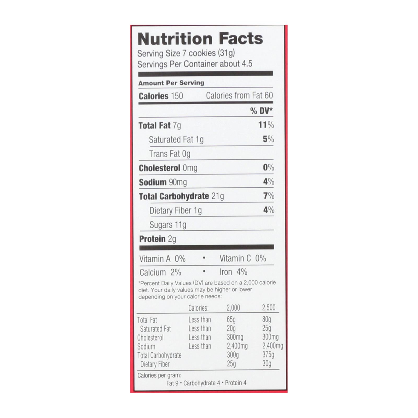 Homefree - Gluten Free Mini Cookies - Chocolate Chip - Case Of 6 - 5 Oz. - GreatEagleInc