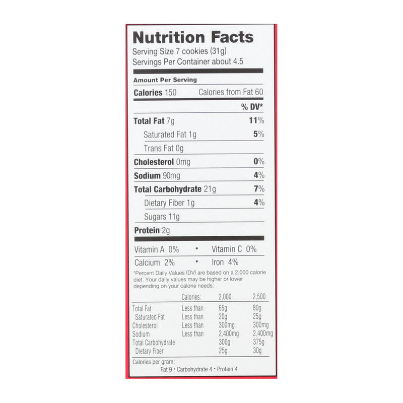 Homefree - Gluten Free Mini Cookies - Chocolate Chip - Case Of 6 - 5 Oz. - GreatEagleInc